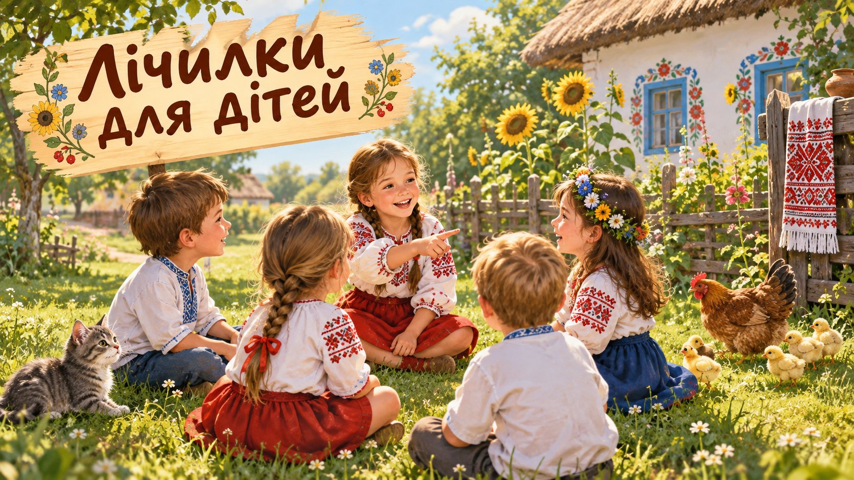 Лічилки українською для дітей. Народні лічилки для ігор