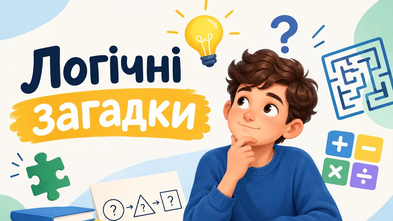 Логічні загадки: складні задачі, способи розв’язання та приклади