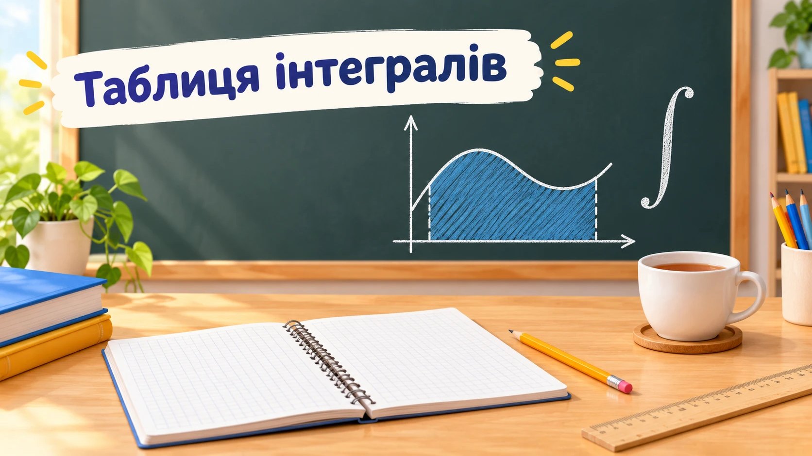 Таблиця інтегралів. Формули, правила та приклади