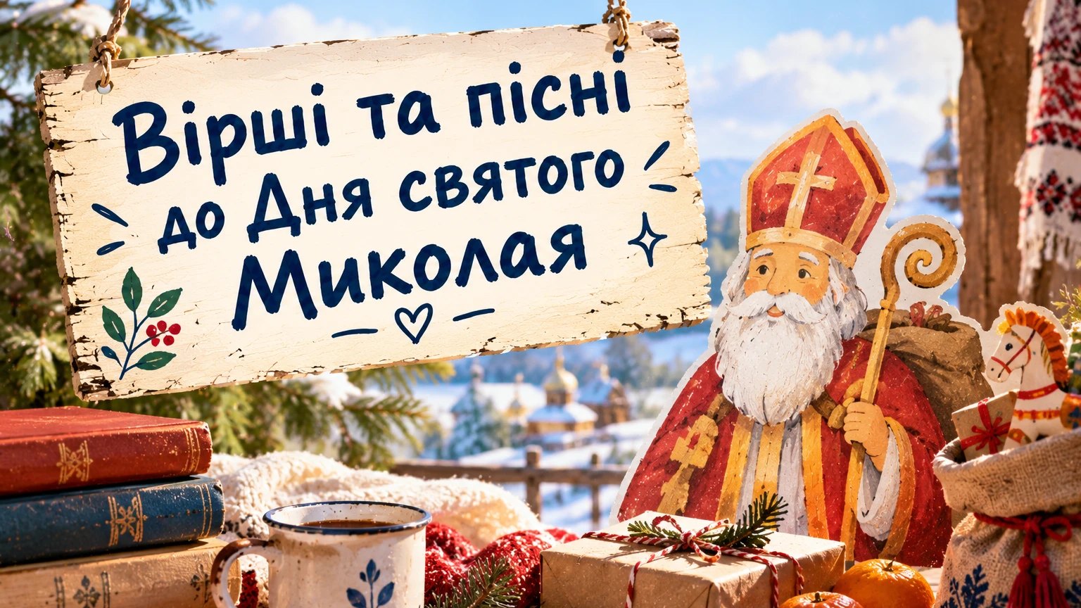 Вірші та пісні до Дня святого Миколая: народна колядка і традиції свята