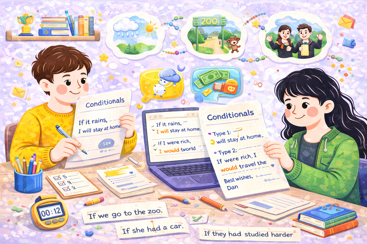 Умовні речення в англійській: 12 вправ